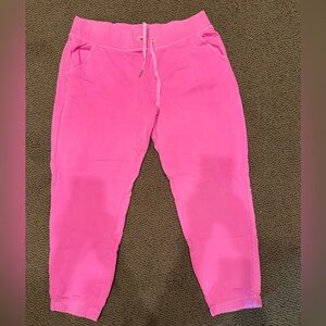 Lilly Pulitzer size L pink sweatpants